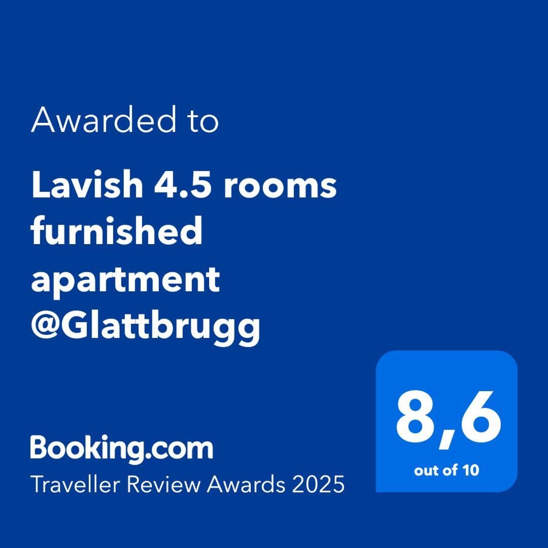 Lavish 4.5 Rooms Furnished Apartment @Glattbrugg Opfikon-Glattbrugg Ngoại thất bức ảnh